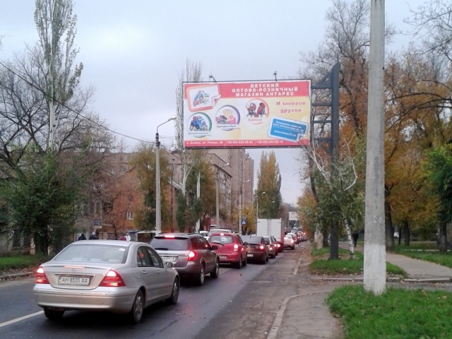 Щит 6x3,  ул. Розы Люксембург, 21
