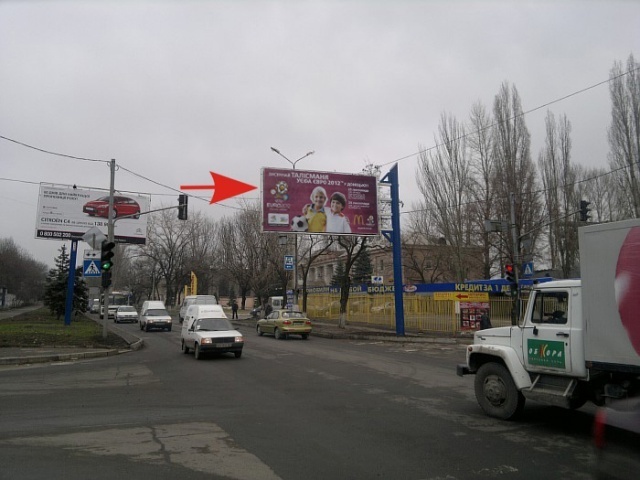 Щит 6x3,  пр. Павших Коммунаров - ул.Ходаковского