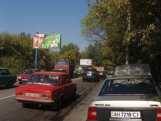 Щит 6x3,  ул. Левобережная - ул. Калашникова