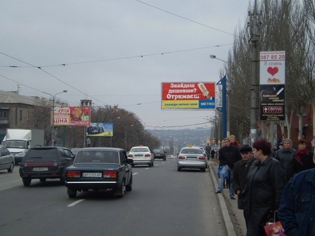 Щит 6x3, пр. Ленинский - ул. Рослого ("ИНВХ") Щит 6x3, пр. Ленинский - ул. Рослого ("ИНВХ")